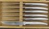 Le Thiers Table Inox sablé - coffret de 6 pièces